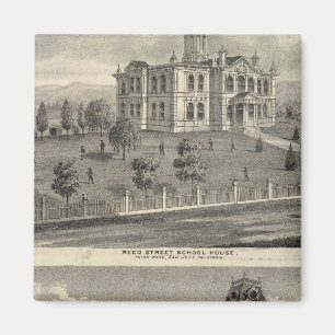 Aimant Maisons scolaires, San Jose