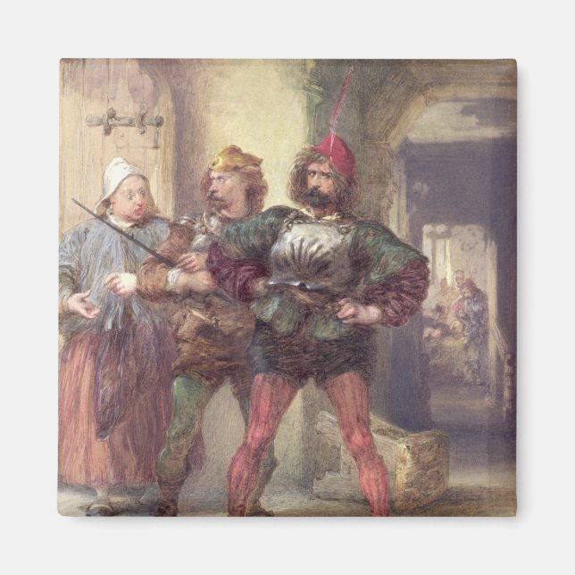 Aimant Maîtresse rapidement, Nym et Bardolph (Devant)