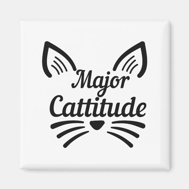 Aimant Major Cattitude (Devant)