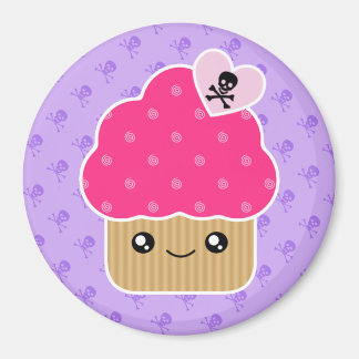 Aimant Mal Cute Kawaii Cupcake De L'Aimant De La Mort