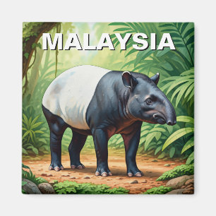 Aimant Malaisie Malayan Tapir