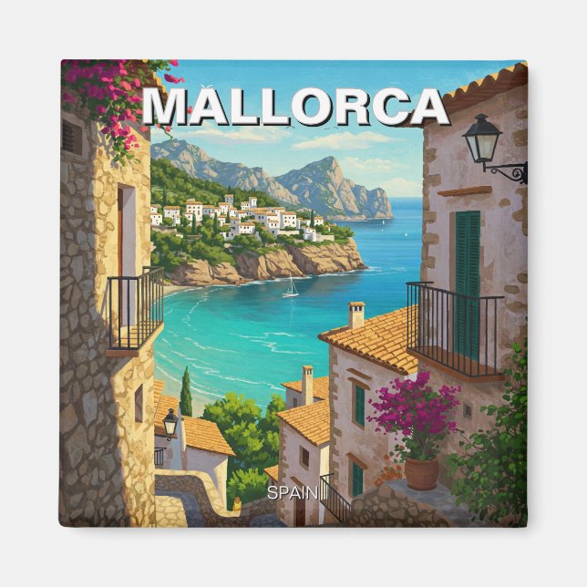 Aimant Mallorca Espagne Voyage (Devant)
