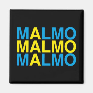 Aimant MALMO Swedish Flag