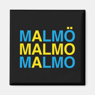 Aimant MALMO Swedish Flag