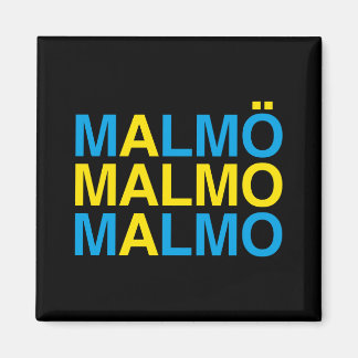 Aimant MALMO Swedish Flag