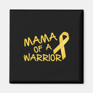 Aimant Mama D'Un Guerrier Sensibilisation Au Cancer Chez