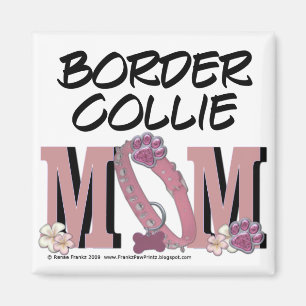 Aimant MAMAN de border collie
