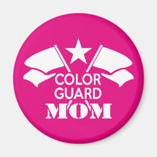 Aimant Maman de la Garde de Couleur