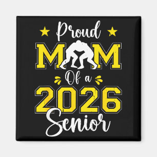 Aimant Maman de lutteur senior 2026 Maman senior Cl de 20