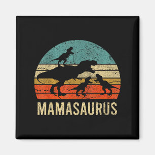 Aimant Maman maman mama dinosaure drôle 3 trois enfants