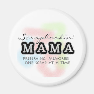 Aimant Maman Tshirts et cadeaux de Scrapbooking