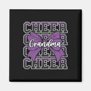 Aimant Mamie de pom-pom girl Arc Sport Cheerleader Cheerl
