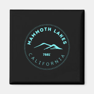Aimant Mammoth Lakes California Mountain Town - Hauteur