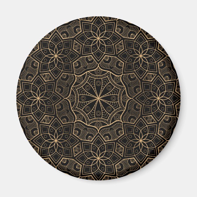 Aimant Mandala 3 de luxe (Devant)