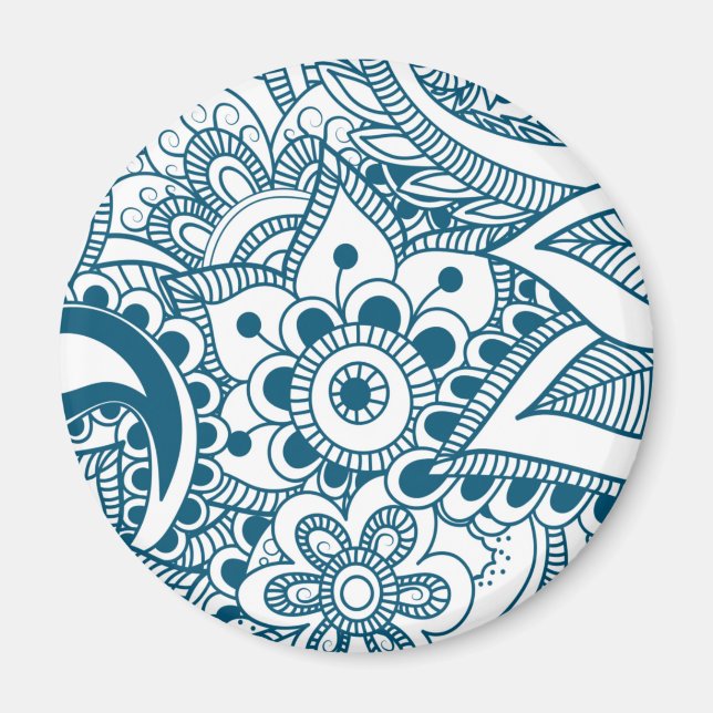 Aimant Mandala 47 de luxe (Devant)