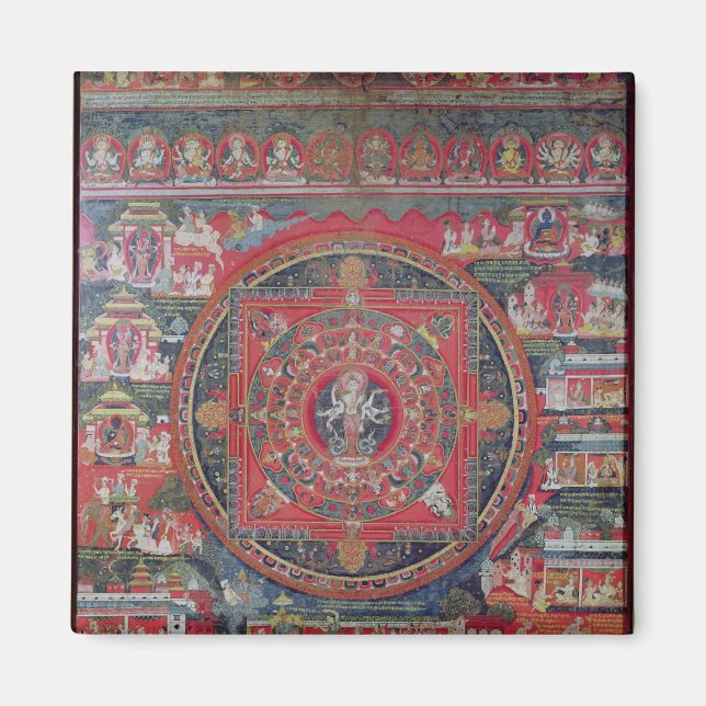 Aimant Mandala de Amoghapasa (Devant)
