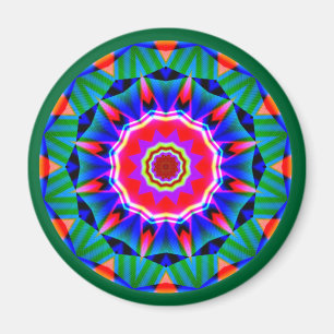 Aimant Mandala fractal