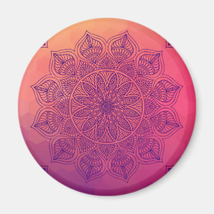 Aimant Mandala heureux