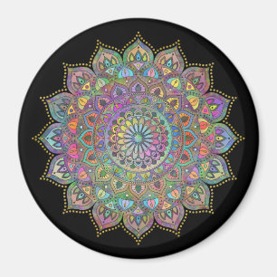 Aimant Mandala Inde Style 1