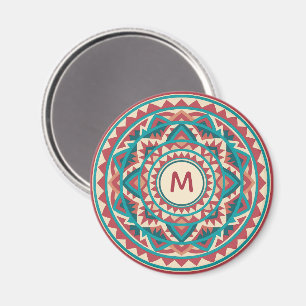 Aimant Mandala moderne du Sud-Ouest