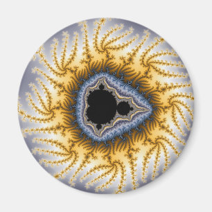 Aimant Mandel Bleu - Fractal