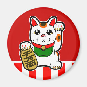 Aimant Maneki Neko : Lucky Cat japonais