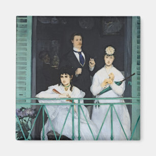 Aimant Manet   le balcon, 1868-9