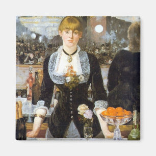 Aimant Manet : Un bar aux Folies-Bergere, 1882
