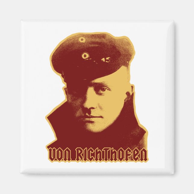 Aimant Manfred Von Richthofen - couleur (Devant)