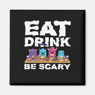Aimant Manger Boire Être Effrayant Créatif Halloween