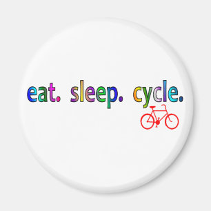 Aimant manger cycle de sommeil Vélos Rider Cadeaux