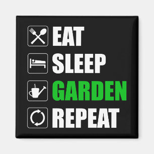 Aimant Manger Jardin de sommeil Répéter