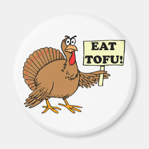 Aimant Mangez le tofu