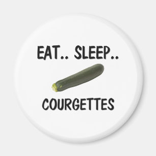 Aimant Mangez les COURGETTES du sommeil