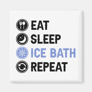 Aimant Mangez Sleep Bain De Glace Wim Hof Froid Douche Ic