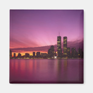Aimant Manhattan Skyline et Hudson River, New York,