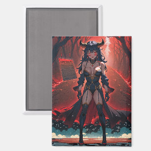 Aimant Manifestation avec contact à Crossroads, Anime Dem