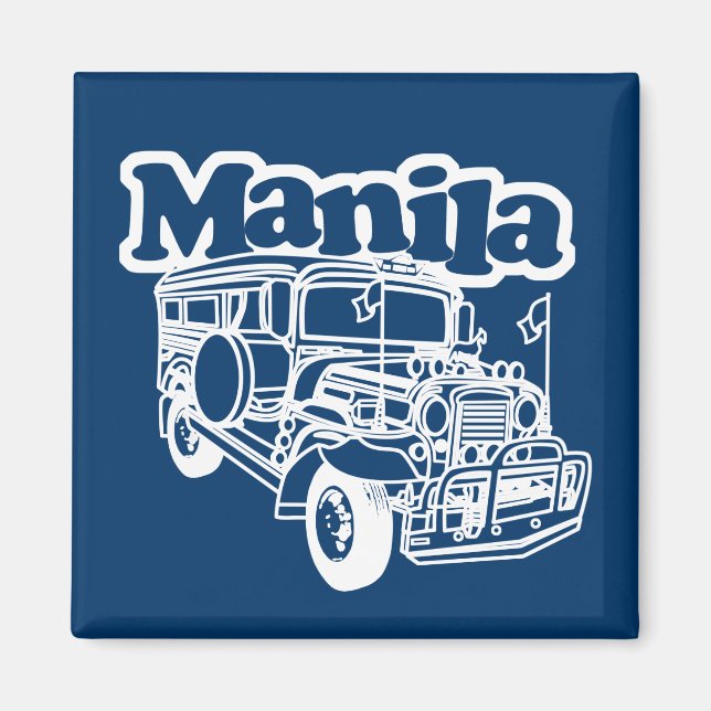 Aimant Manille Jeepney (Devant)