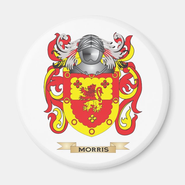 Aimant Manteau de Morris (Angleterre) des bras (crête de (Devant)