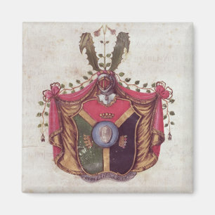 Aimant Manteau des bras de la famille de Linnaeus