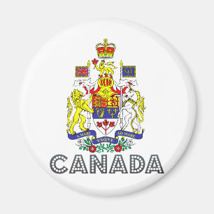 Aimant Manteau du Canada des bras
