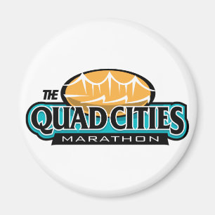 Aimant Marathon de villes de quadruple