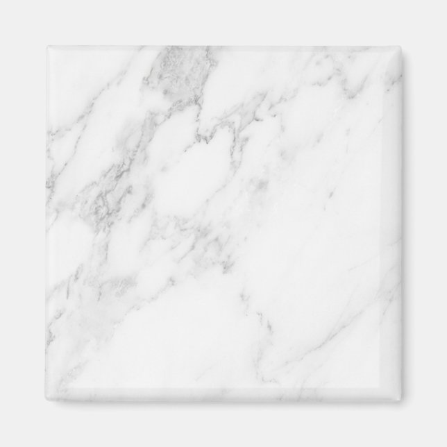 Aimant Marbre Blanc  (Devant)