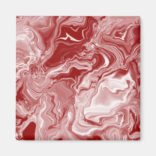 Aimant Marbre rouge classique