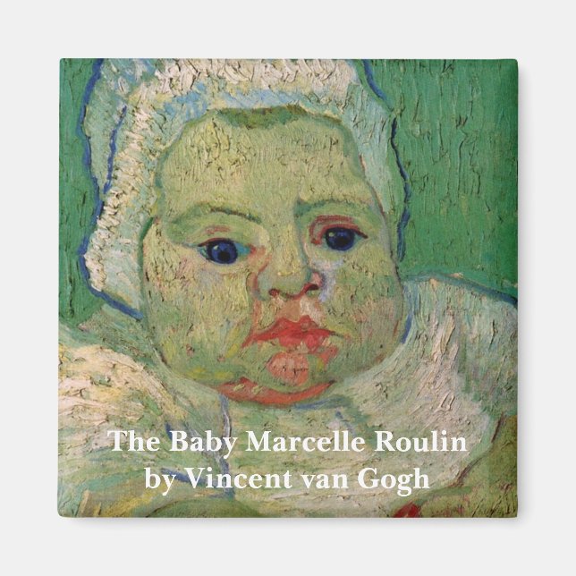 Aimant Marcelle Roulin bébé par Vincent van Gogh (Devant)