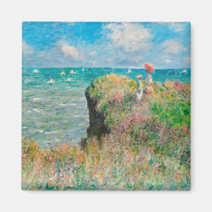 Aimant Marche Claude Monet-Cliff à Pourville
