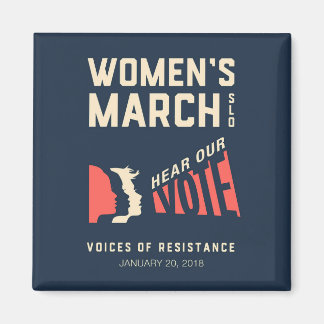 Aimant Marche des femmes SLO Janvier