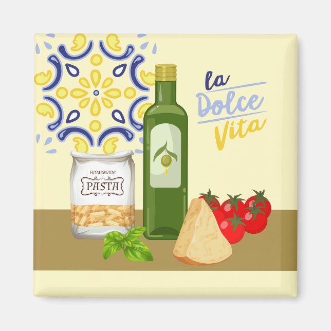 Aimant Marché italien (Devant)