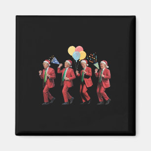Aimant Marcher dans une fête joyeuse Cycle Trump Costume