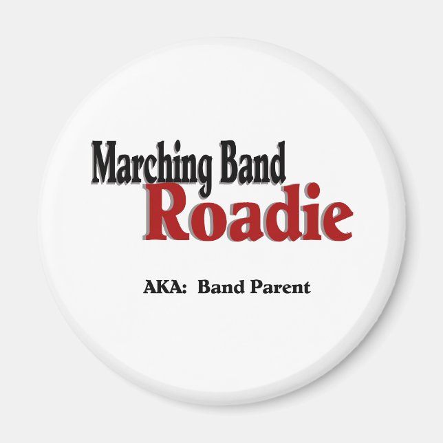 Aimant Marching Band Roadie (Devant)